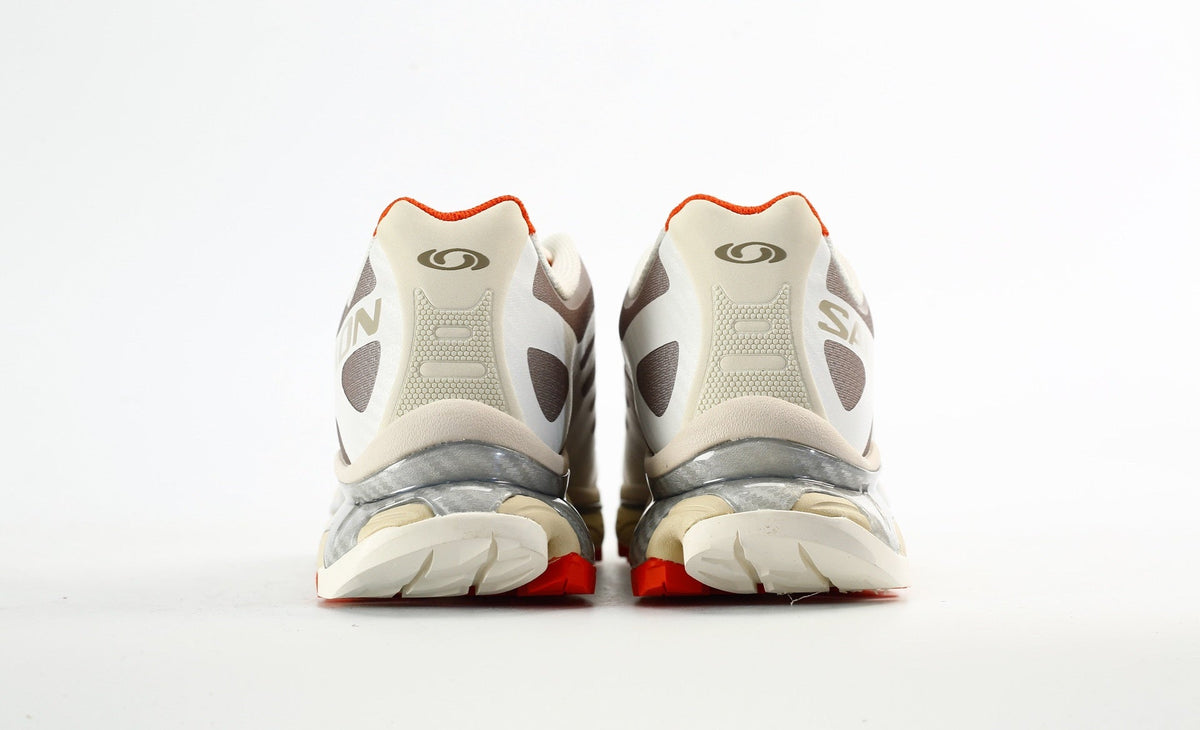 Salomon XT-4 OG S-LAB Men's Trail Running Sneakers "White / Grey / Orange"- outdoor hiking shoes/Women's Shoe Sale / Men's Shoe Sale