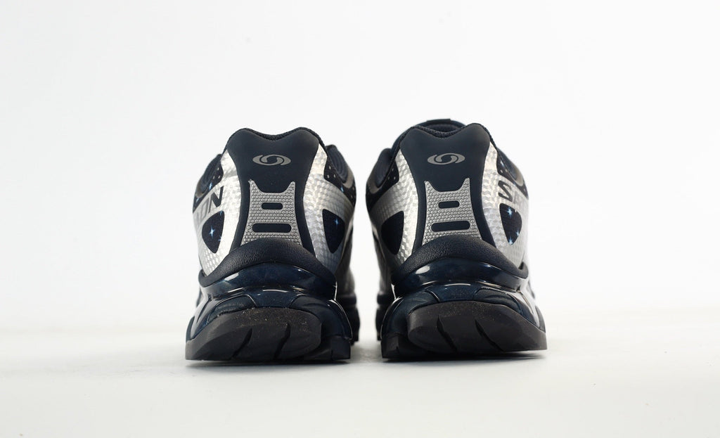 Salomon XT-4 OG GTX Men's Trail Running Sneakers "Silver / Navy Blue Starry Sky"- outdoor hiking shoes/Women's Shoe Sale / Men's Shoe Sale