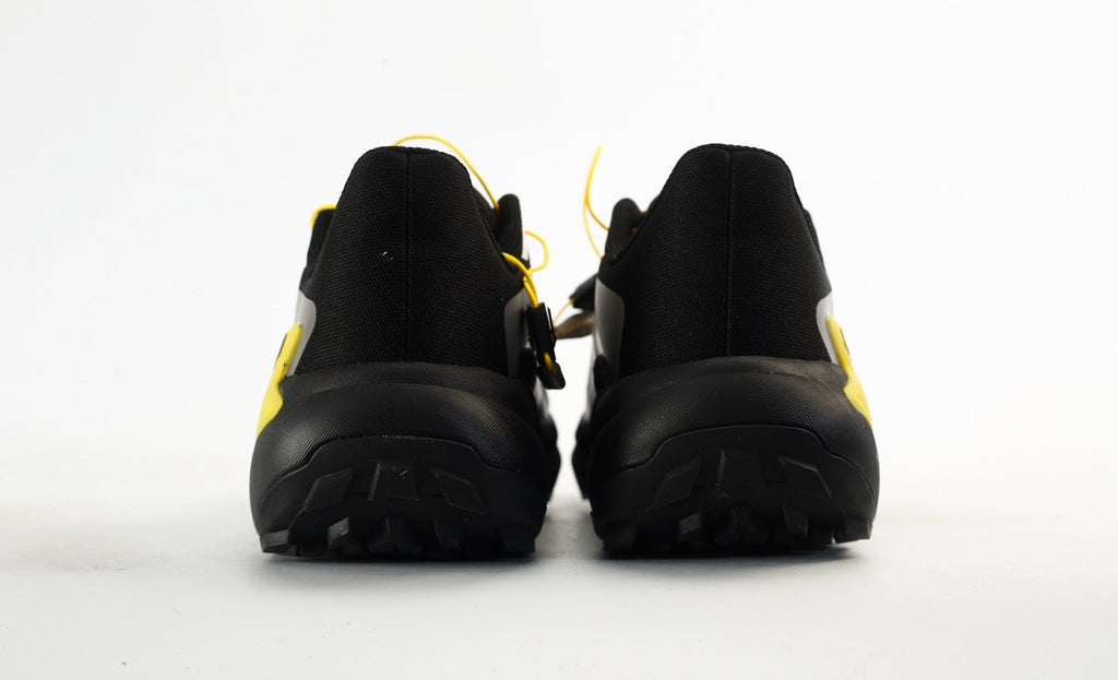 Salomon Genesis Trail Running Shoes "Black White Yellow"- outdoor hiking shoes/Women's Shoe Sale / Men's Shoe Sale