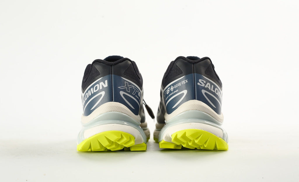 Salomon XT-6 GTX Men's Trail Running Shoes "Dark Blue White Lime"- outdoor hiking shoes/Women's Shoe Sale / Men's Shoe Sale