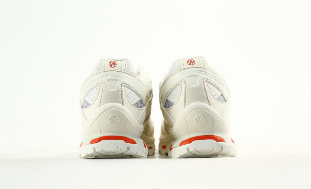Salomon XT QUEST Trail Hiking Shoes "White Grey Orange"- outdoor hiking shoes/Women's Shoe Sale / Men's Shoe Sale