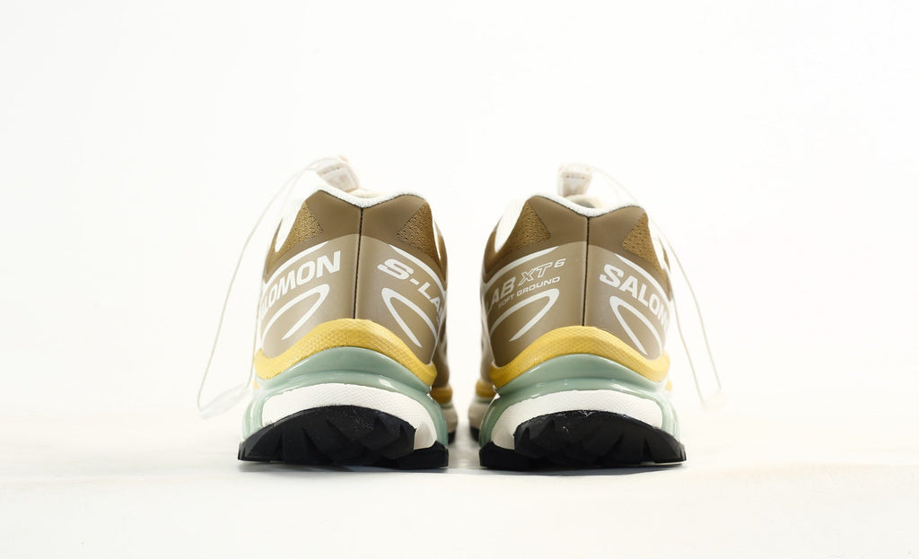 Salomon S-LAB XT-6 Men Women Outdoor Trail Running Shoes "Khaki Yellow Green"