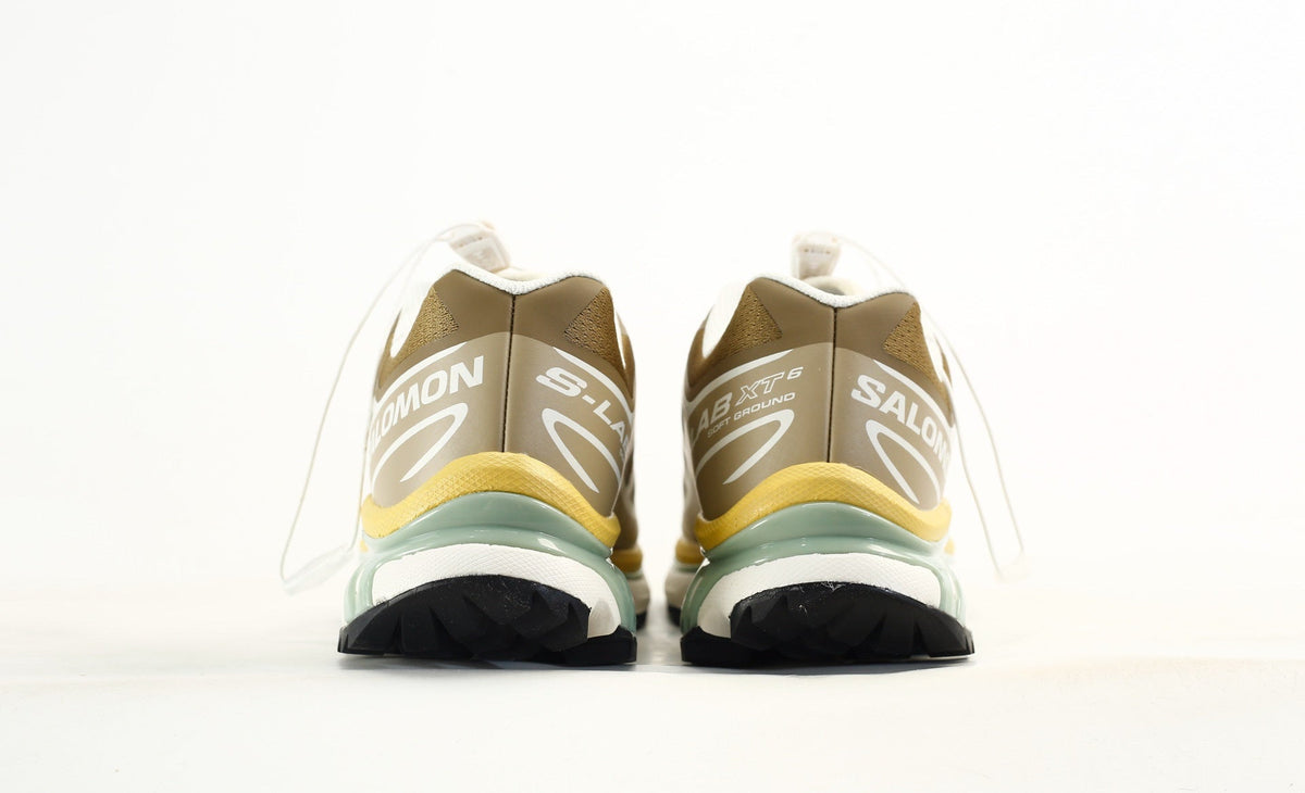 Salomon S-LAB XT-6 Men Women Outdoor Trail Running Shoes "Khaki Yellow Green"