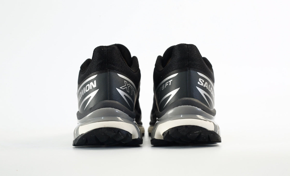 Salomon XT-6 FT Men's Trail Running Shoes "Black Silver Grey"- outdoor hiking shoes/Women's Shoe Sale / Men's Shoe Sale