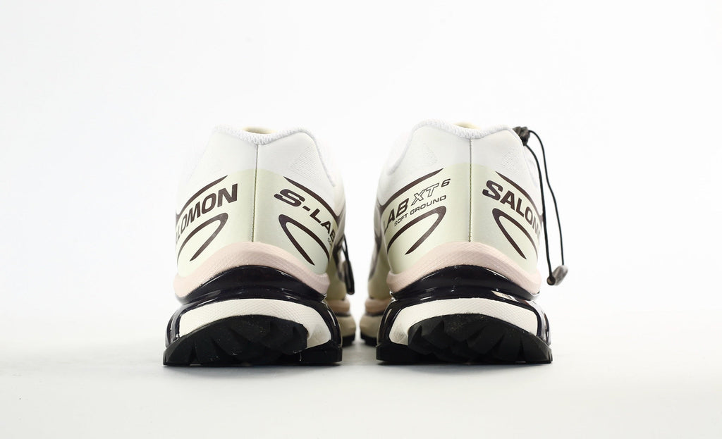 Salomon S-LAB XT-6 Men Women Outdoor Trail Running Shoes "White Dark Brown"