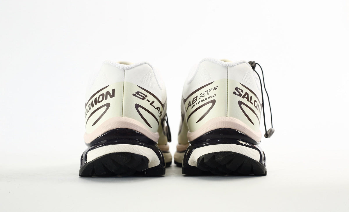 Salomon S-LAB XT-6 Men Women Outdoor Trail Running Shoes "White Dark Brown"