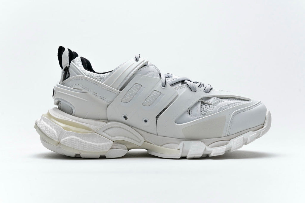 Balenciaga Track Open Sneakers "White"-retro thick sole dad shoes，Women's Shoe Sale / Men's Shoe Sale