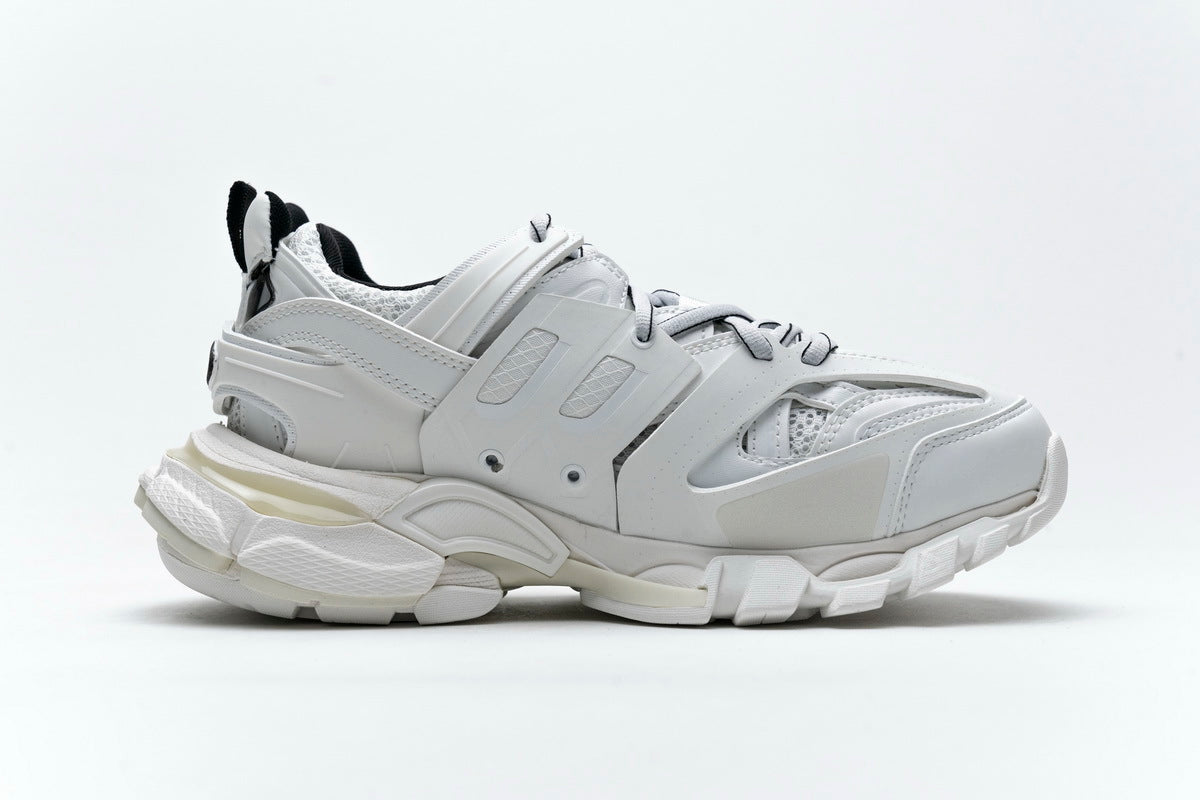 Balenciaga Track Open Sneakers "White"-retro thick sole dad shoes，Women's Shoe Sale / Men's Shoe Sale