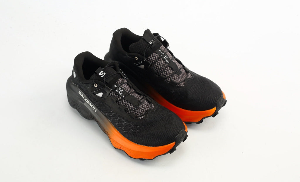 Salomon Ultra Glide 4 Men's Trail Running Shoes "Black / Orange"- outdoor hiking shoes/Women's Shoe Sale / Men's Shoe Sale