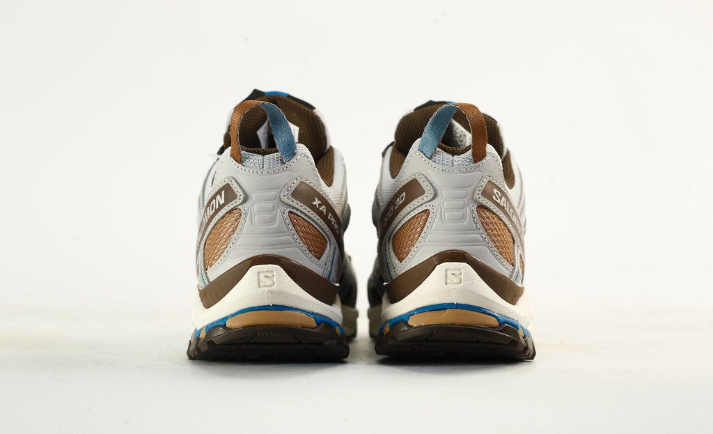 Salomon XA PRO 3D "Light Gray Brown Blue" Outdoor Hiking Shoes- outdoor hiking shoes/Women's Shoe Sale / Men's Shoe Sale