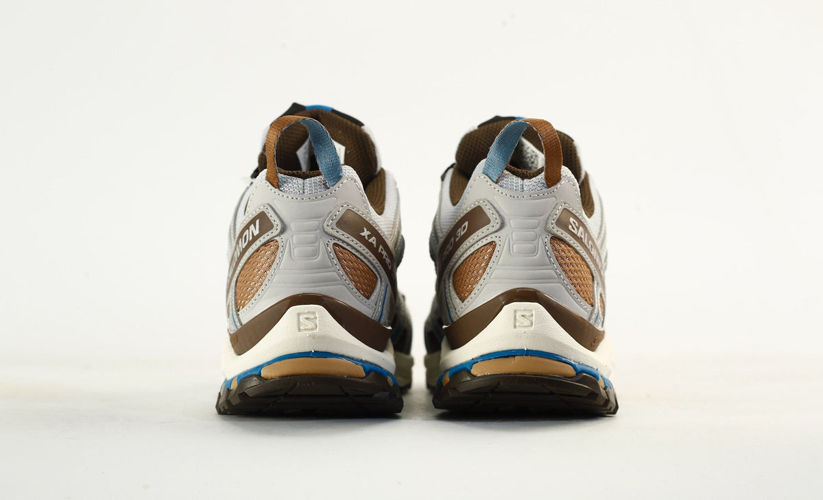 Salomon XA PRO 3D "Light Gray Brown Blue" Outdoor Hiking Shoes- outdoor hiking shoes/Women's Shoe Sale / Men's Shoe Sale
