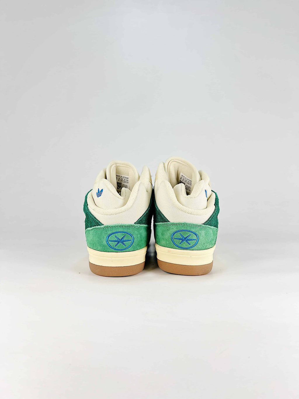 Adidas x Bad Bunny Forum Mid "Green Cream"-Classic sneakers，Adidas Women's Shoe Sale / Men's Shoe Sale