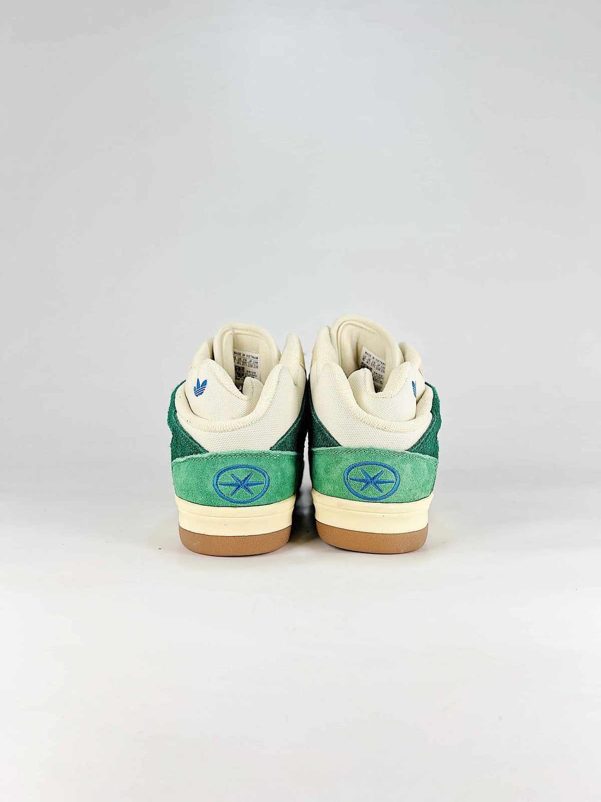 Adidas x Bad Bunny Forum Mid "Green Cream"-Classic sneakers，Adidas Women's Shoe Sale / Men's Shoe Sale