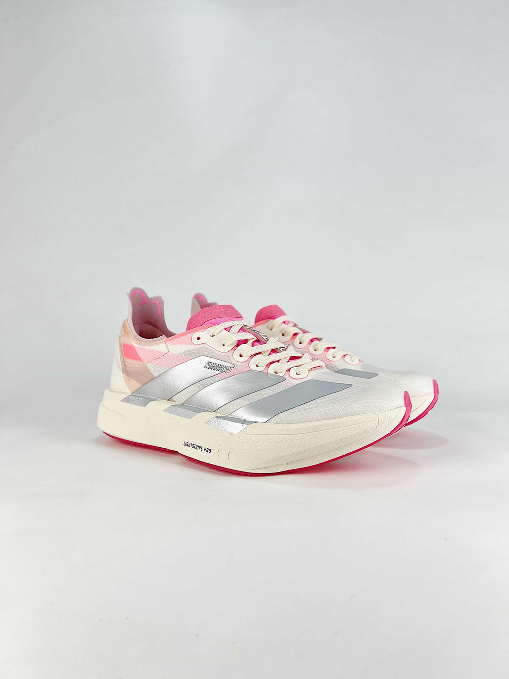 adidas Adizero Adios Pro 4 "Off White Pink Silver"-Classic sneakers，Adidas Women's Shoe Sale / Men's Shoe Sale