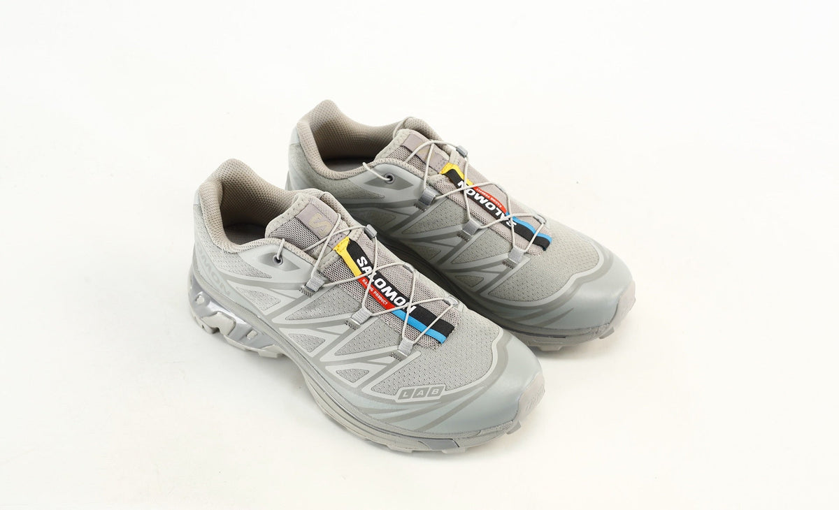 Salomon S-LAB XT-6 Men's Outdoor Trail Running Shoes "Full Grey"- outdoor hiking shoes/Women's Shoe Sale / Men's Shoe Sale