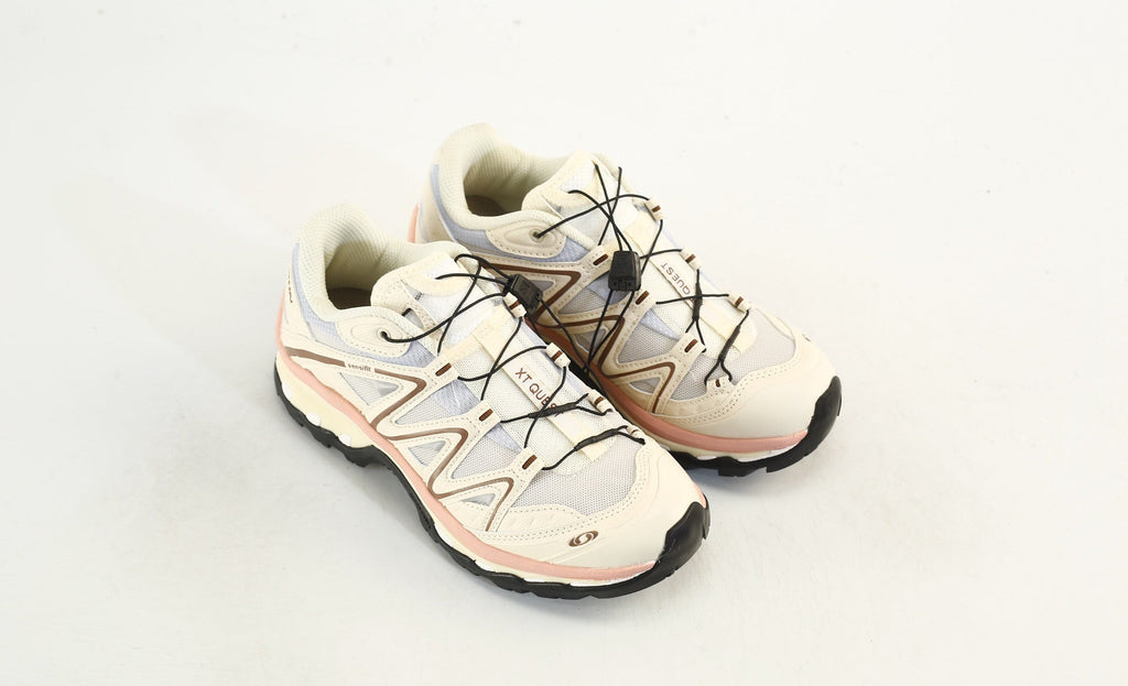 Salomon XT Quest Outdoor Hiking Shoes "Cream Pink"- outdoor hiking shoes/Women's Shoe Sale / Men's Shoe Sale
