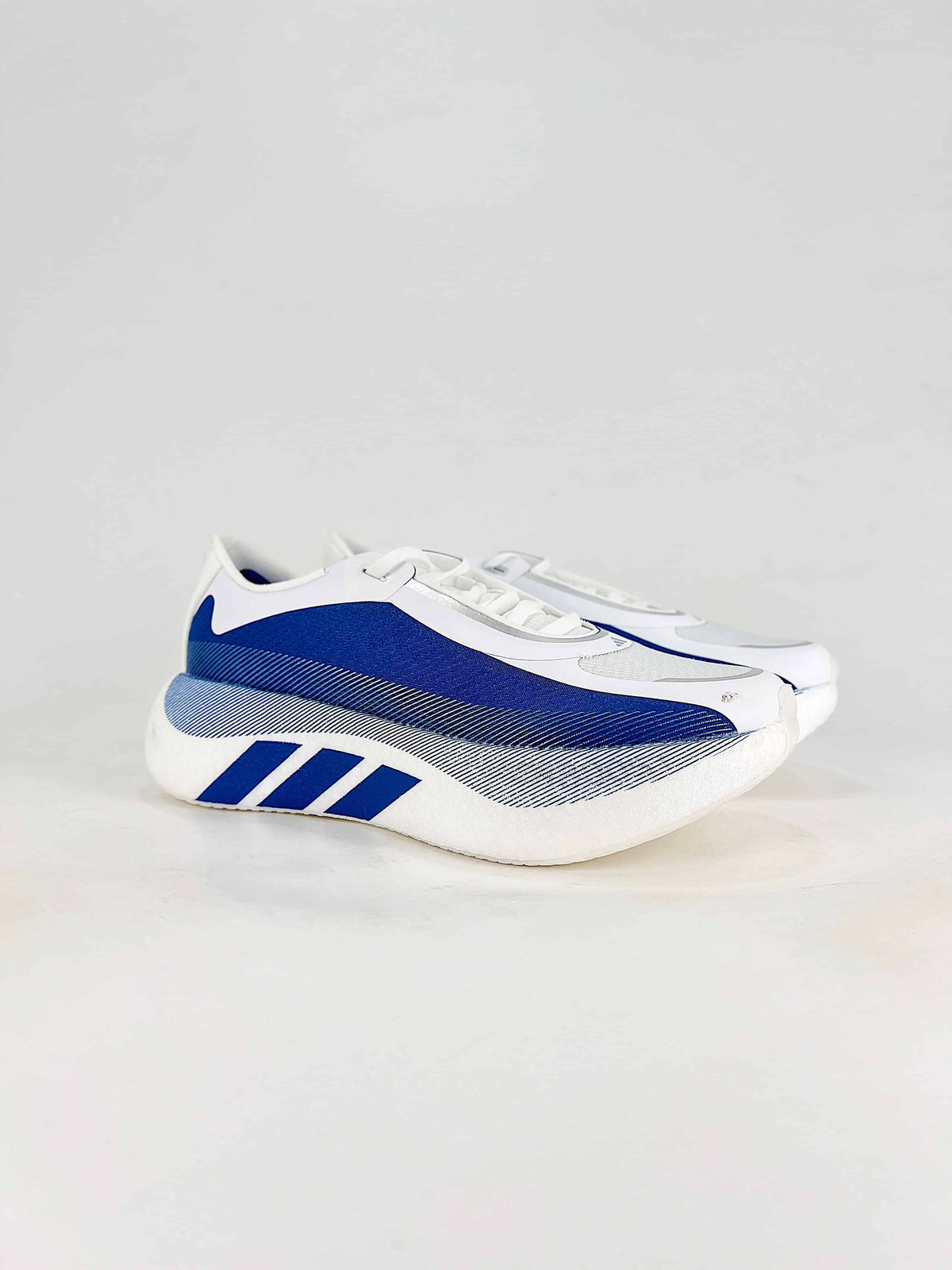 adidas Hyperboost Edge Running Shoes "Ftwr White/Royal Blue"-Classic sneakers，Adidas Women's Shoe Sale / Men's Shoe Sale