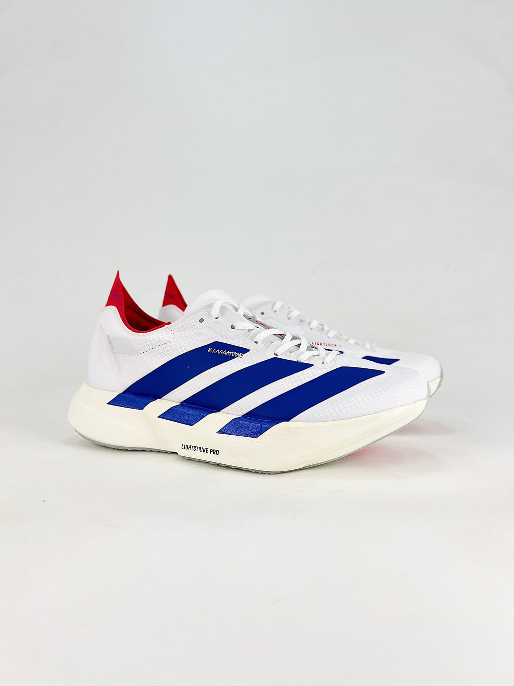 adidas Adizero Adios Pro 4 "White Blue Red"-Classic sneakers，Adidas Women's Shoe Sale / Men's Shoe Sale