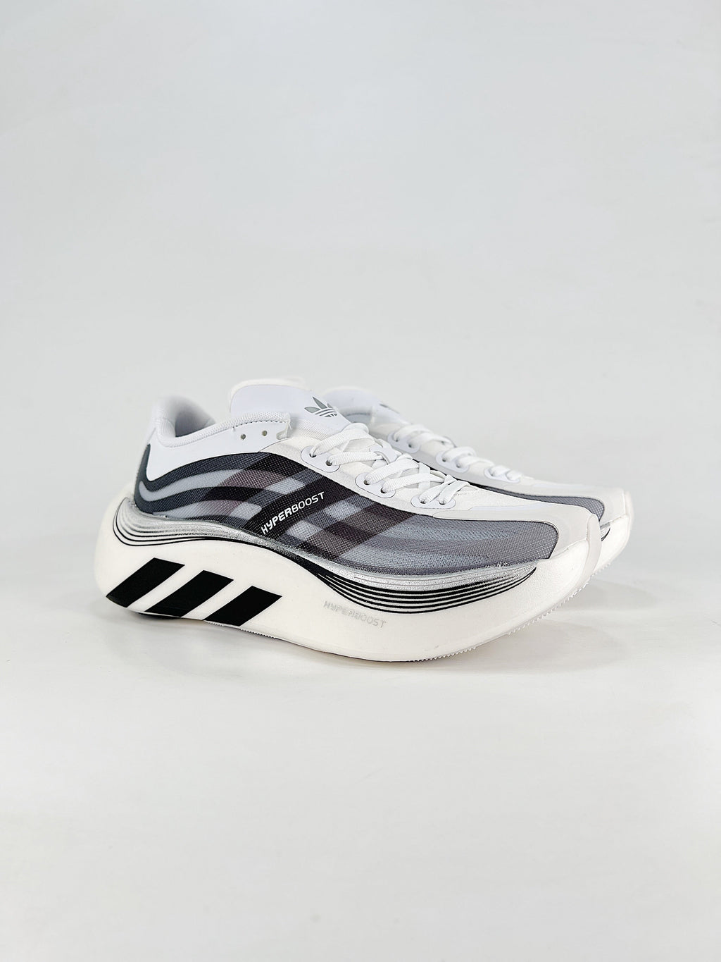adidas Hyperboost "White Black" Unisex Running Shoes-Classic sneakers，Adidas Women's Shoe Sale / Men's Shoe Sale