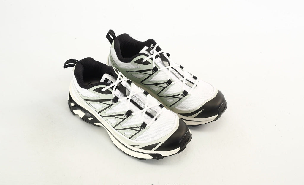 Salomon XT-6 Expanse Men's Hiking Trail Running Shoes "White Sage Green Black"- outdoor hiking shoes/Women's Shoe Sale / Men's Shoe Sale