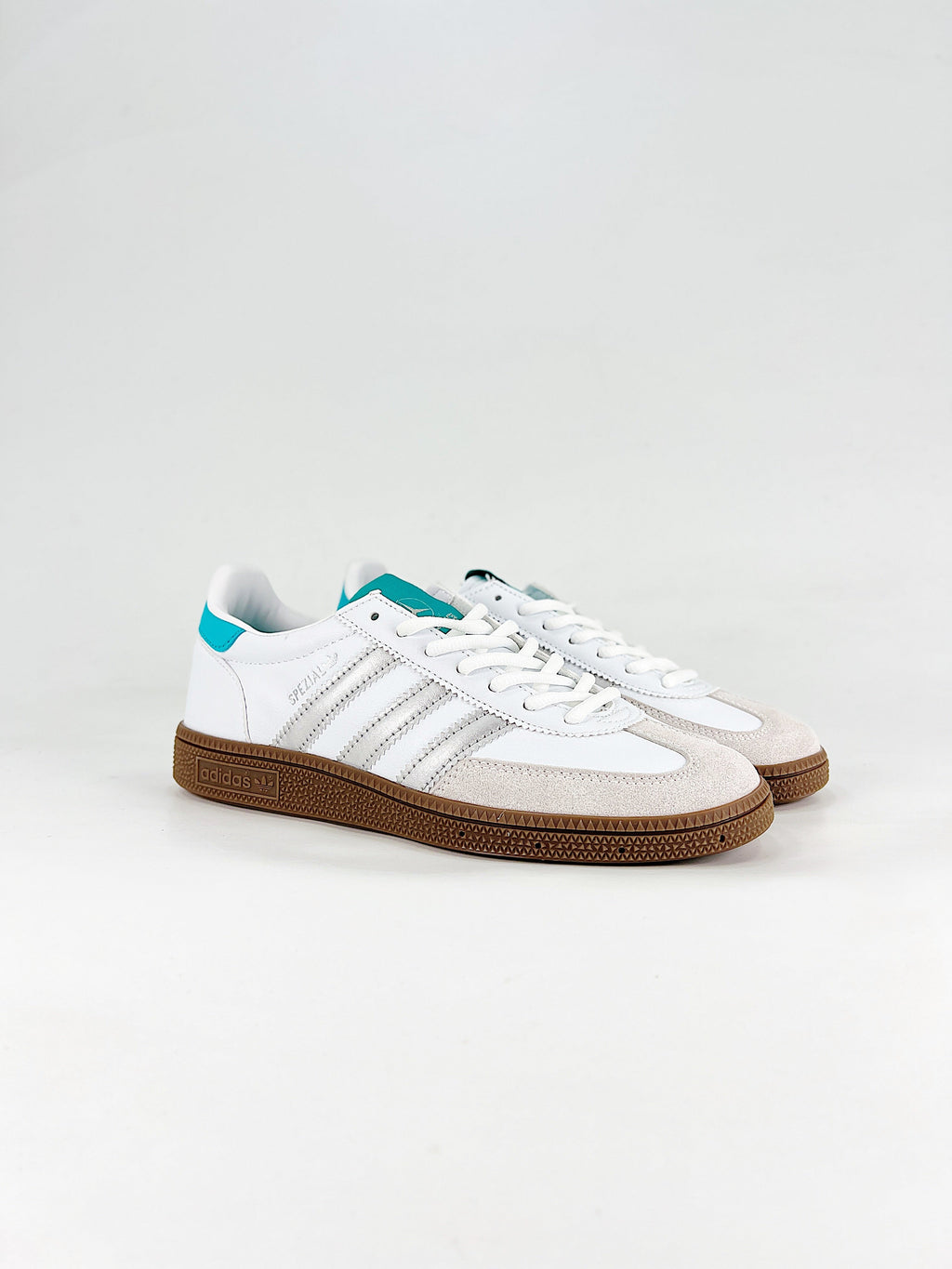 Adidas Handball Spezial AMG "White Turquoise Gum" Sneakers-Classic sneakers，Adidas Women's Shoe Sale / Men's Shoe Sale
