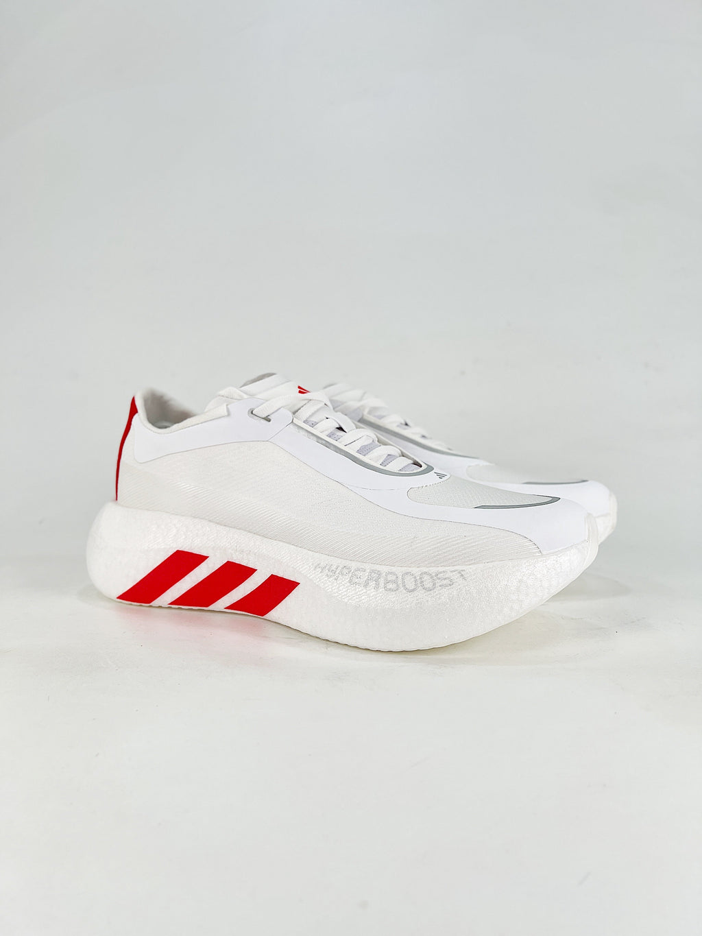 adidas Hyperboost Edge "White Red" Unisex Running Shoes-Classic sneakers，Adidas Women's Shoe Sale / Men's Shoe Sale