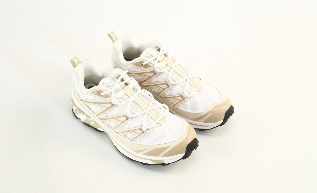 Salomon XT-6 Expanse Men Women Outdoor Trail Running Shoes "White Beige"