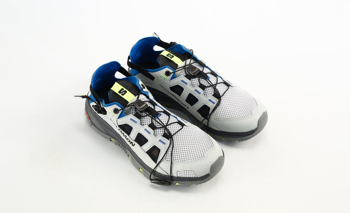 Salomon Techamphibian 5 Water Hiking Sandals "Light Grey Blue"- outdoor hiking shoes/Women's Shoe Sale / Men's Shoe Sale