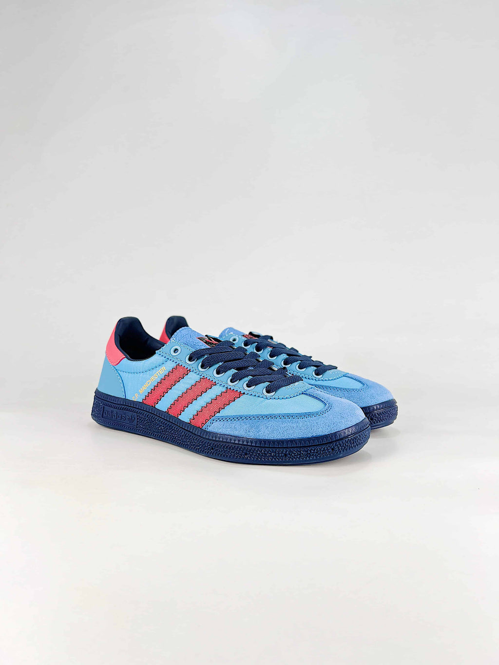 C.P. Company x Adidas Originals GT Manchester SPZL "Light Blue Bright Red" Sneakers-Classic sneakers，Adidas Women's Shoe Sale / Men's Shoe Sale