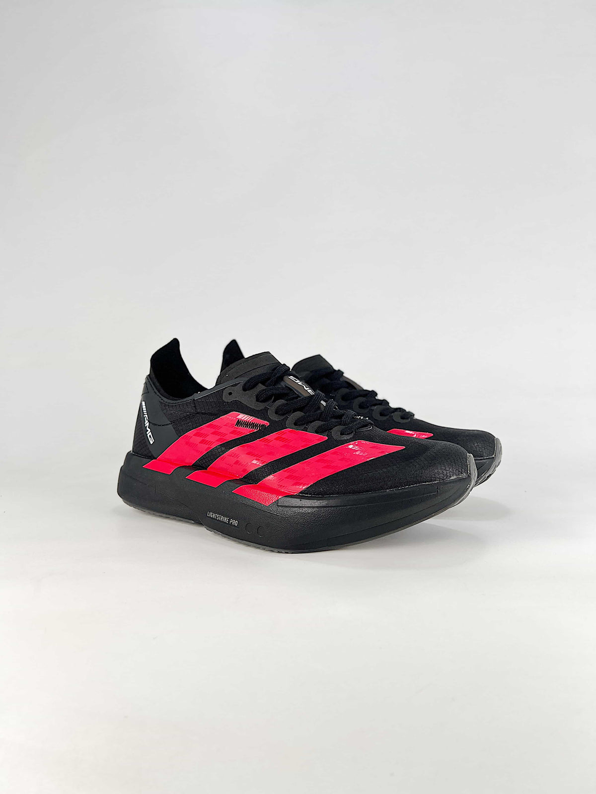 Adidas Adizero Adios Pro 4 AMG Running Shoes "Core Black Lucid Red"-Classic sneakers，Adidas Women's Shoe Sale / Men's Shoe Sale
