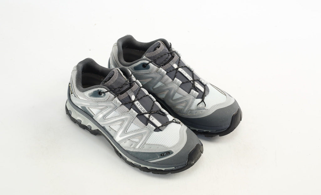 Salomon XT-Quest GORE-TEX Waterproof Trail Running & Hiking Shoes, “Light Gray/Black”