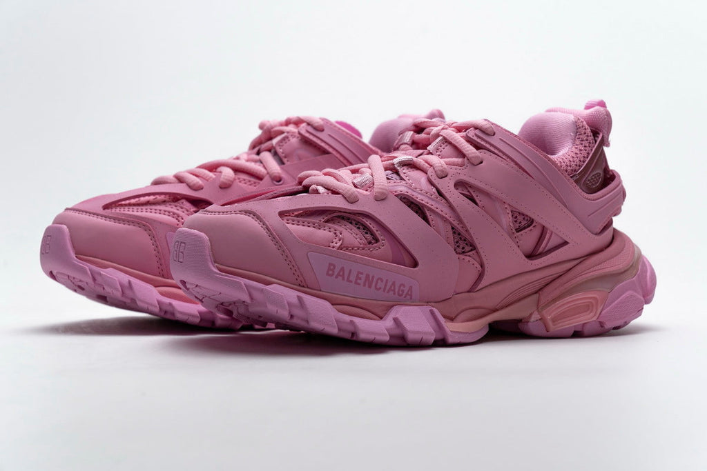 Balenciaga Track Trainer Sneakers "Pink"-retro thick sole dad shoes，Women's Shoe Sale / Men's Shoe Sale