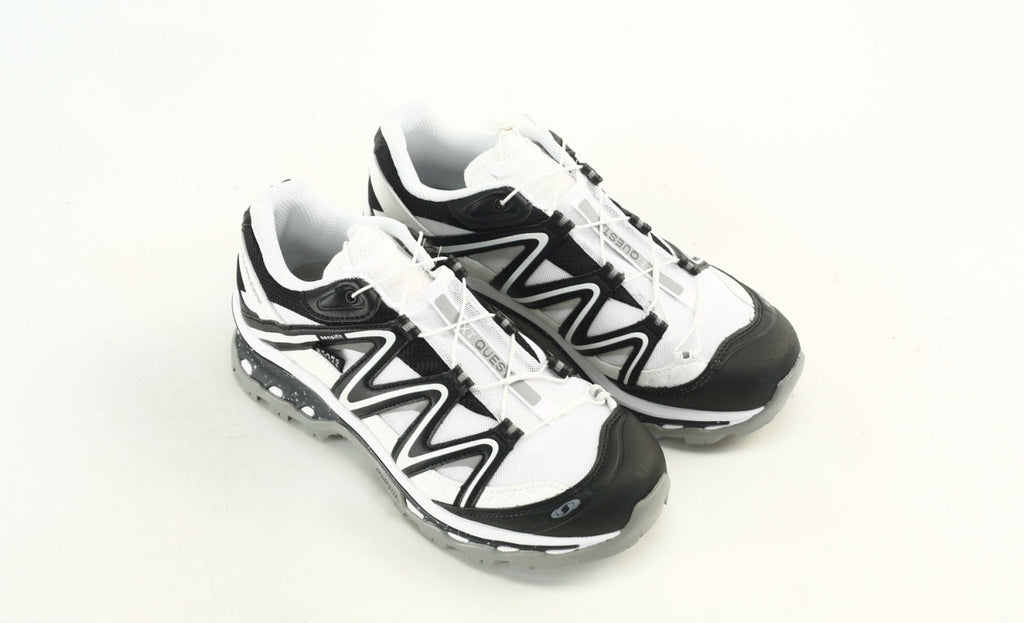 Salomon XT-Quest Trail Running & Hiking Shoes，“Black/Footwear Silver/Cloud Rock”