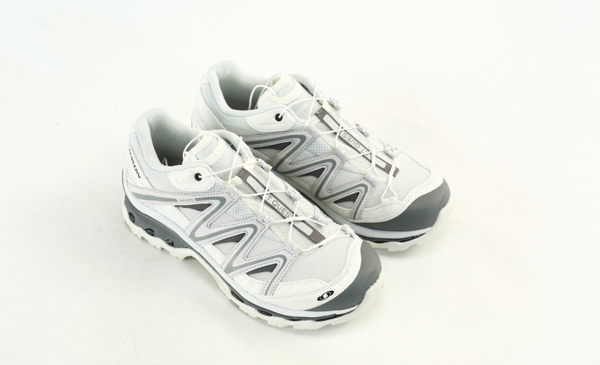 Salomon XT Quest Men's Trail Hiking Shoes "White Grey"- outdoor hiking shoes/Women's Shoe Sale / Men's Shoe Sale