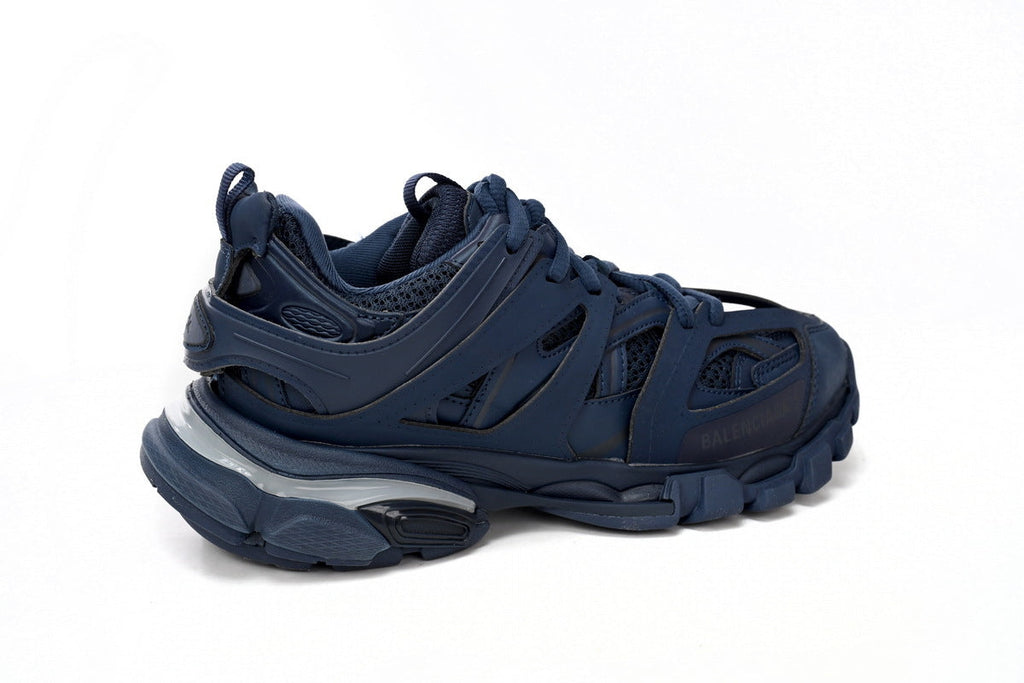 Balenciaga Track Sneakers "Dark Navy" Mesh Chunky Low Top Trainer