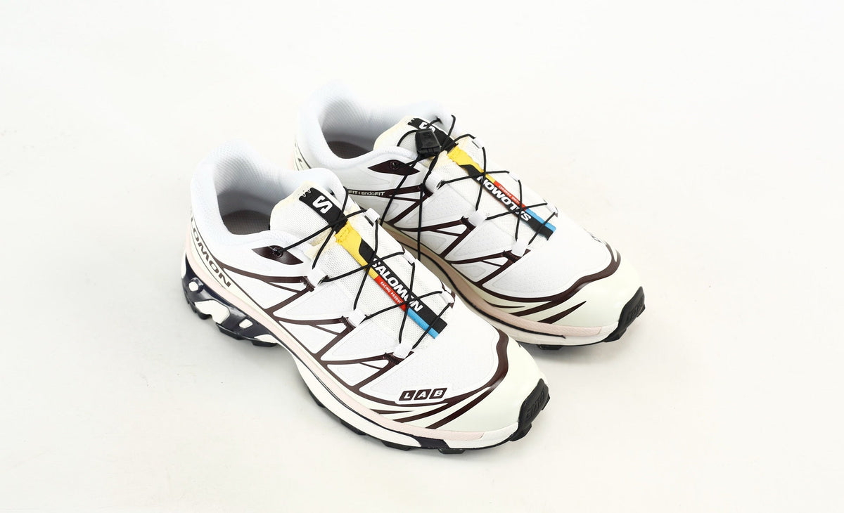 Salomon S-LAB XT-6 Men Women Outdoor Trail Running Shoes "White Coffee Light Pink"
