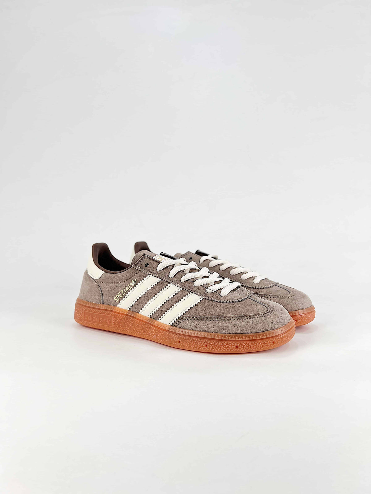 Adidas Handball Spezial Suede Sneakers "Brown Grey Off White"-Classic sneakers，Adidas Women's Shoe Sale / Men's Shoe Sale