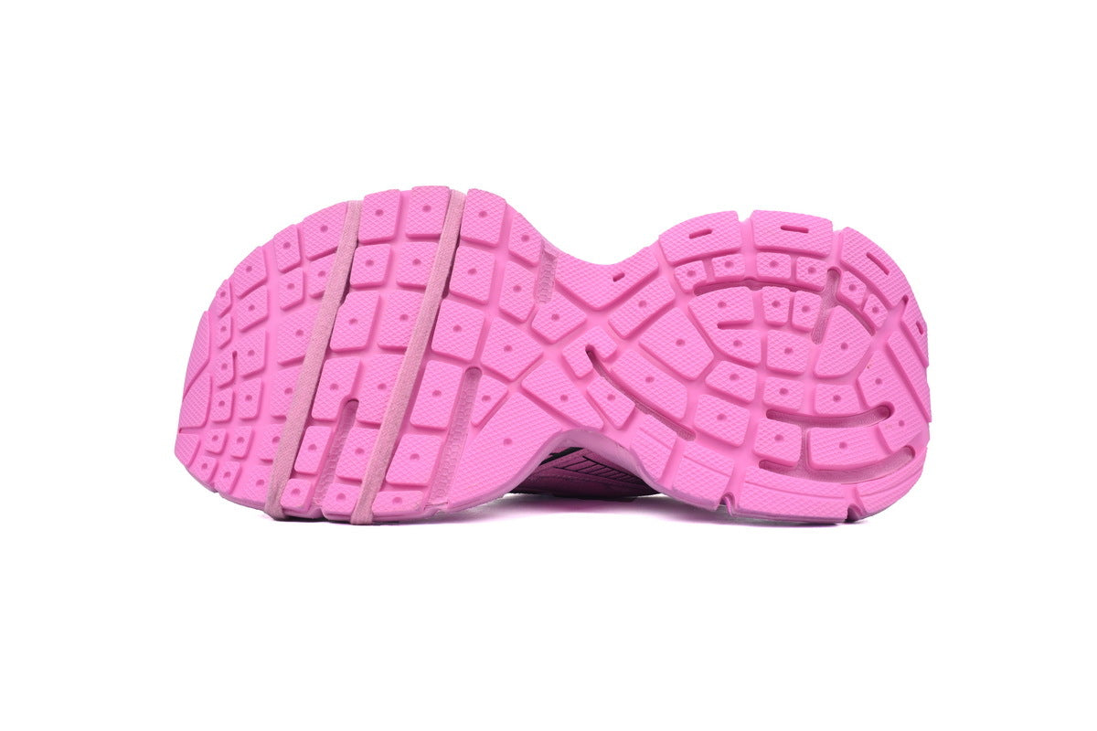 Balenciaga 3XL Destroyed Sneakers "Pink"-retro thick sole dad shoes，Women's Shoe Sale / Men's Shoe Sale