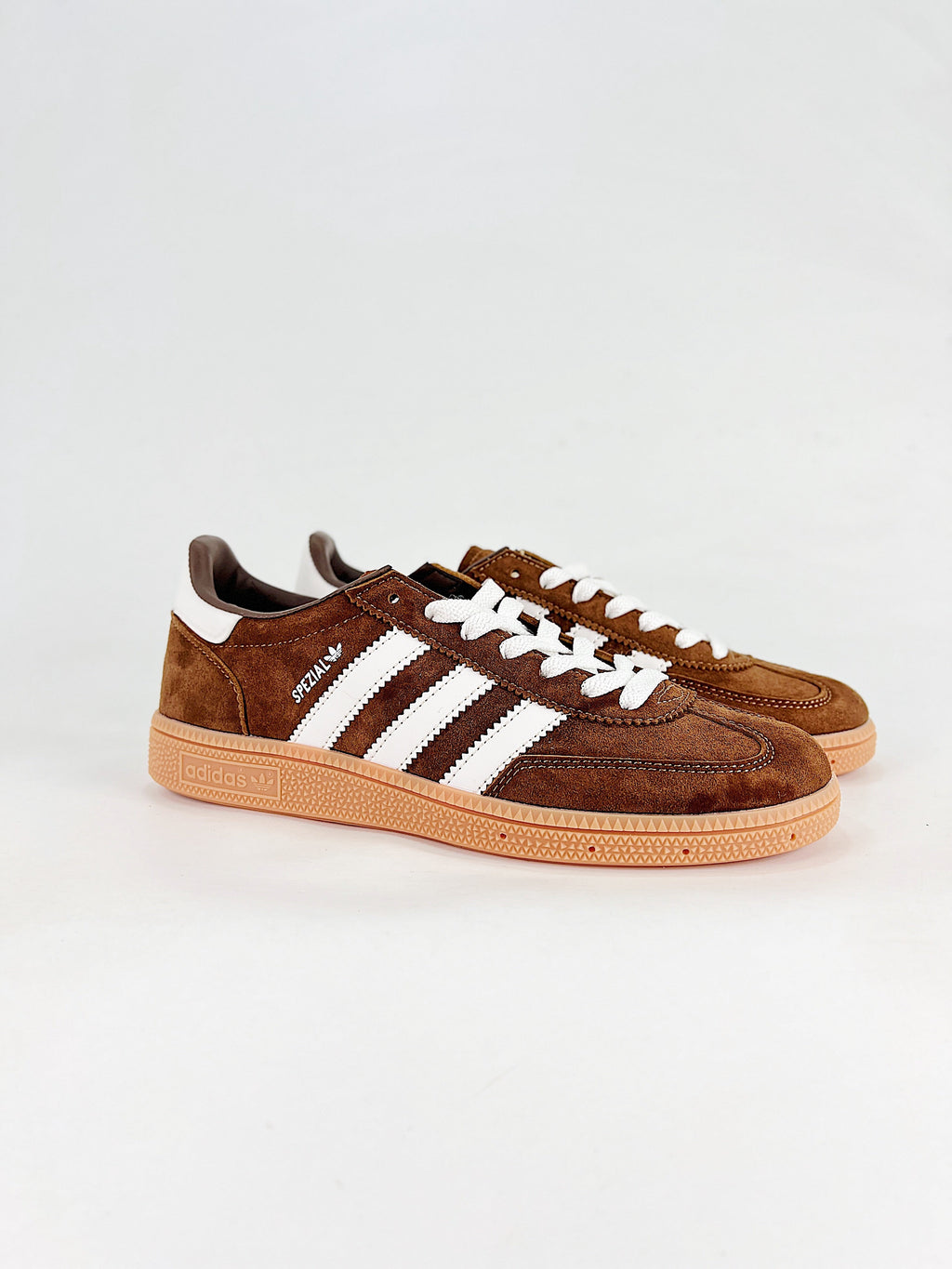 Adidas Handball Spezial Suede Sneakers "Brown White"-Classic sneakers，Adidas Women's Shoe Sale / Men's Shoe Sale