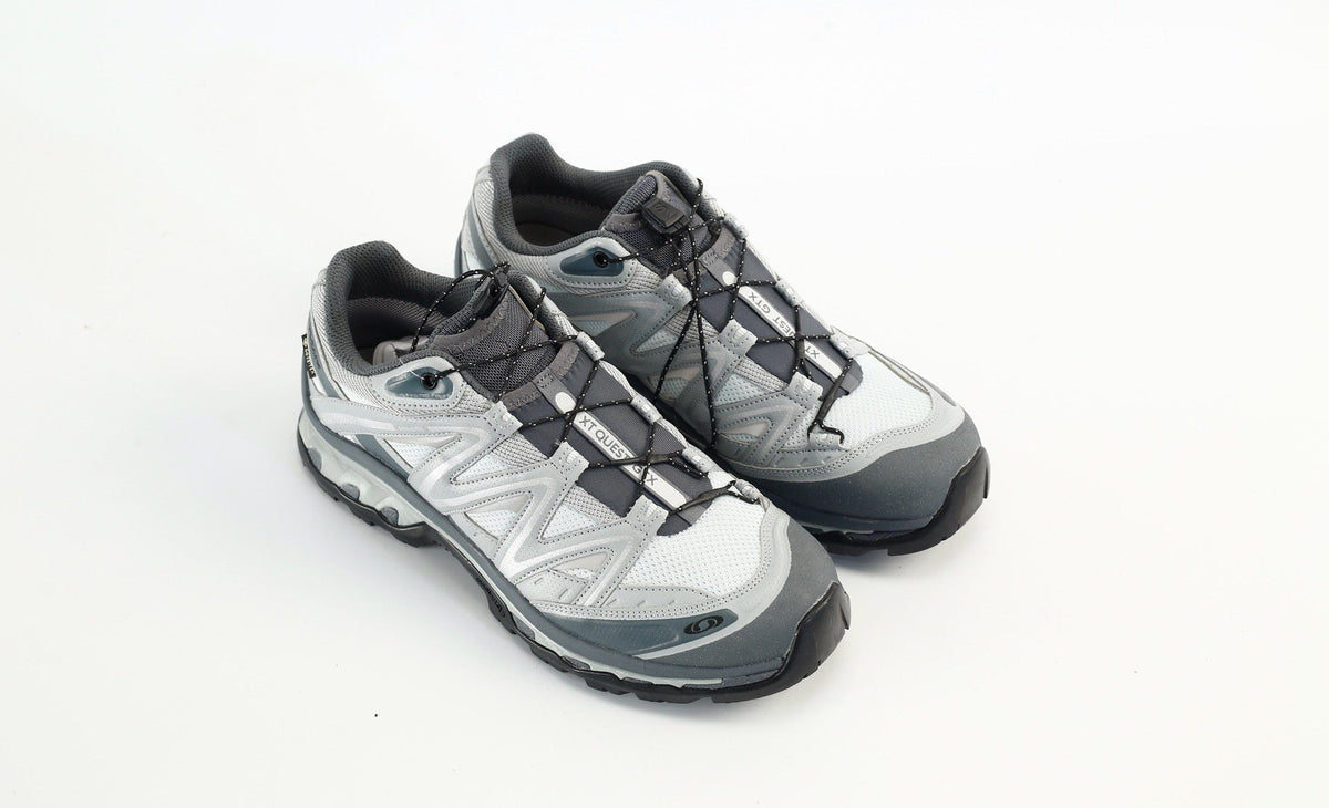 Salomon XT-QUEST GTX "Light Grey" Waterproof Outdoor Hiking Shoes- outdoor hiking shoes/Women's Shoe Sale / Men's Shoe Sale