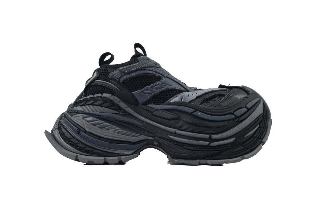 Balenciaga Cargo Sneakers "Dark Grey Black"-retro thick sole dad shoes，Women's Shoe Sale / Men's Shoe Sale