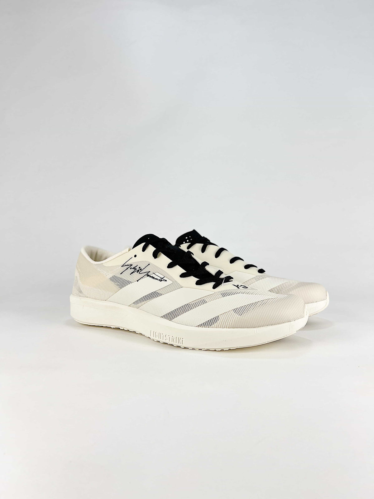 Y-3 Adizero Adios Pro Running Shoes "Off White"-Classic sneakers，Adidas Women's Shoe Sale / Men's Shoe Sale