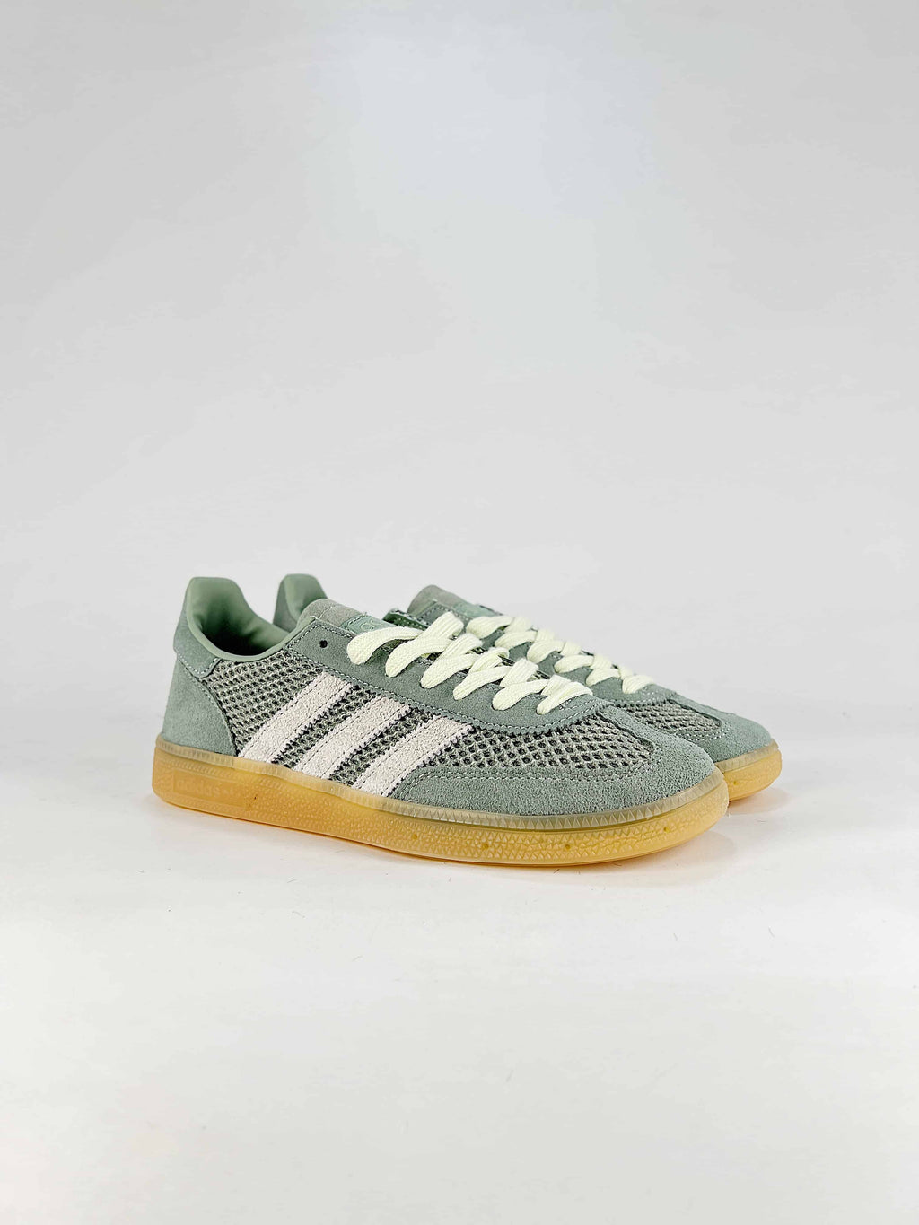 Adidas Handball Spezial Mesh Suede Sneakers "Sage Green"-Classic sneakers，Adidas Women's Shoe Sale / Men's Shoe Sale