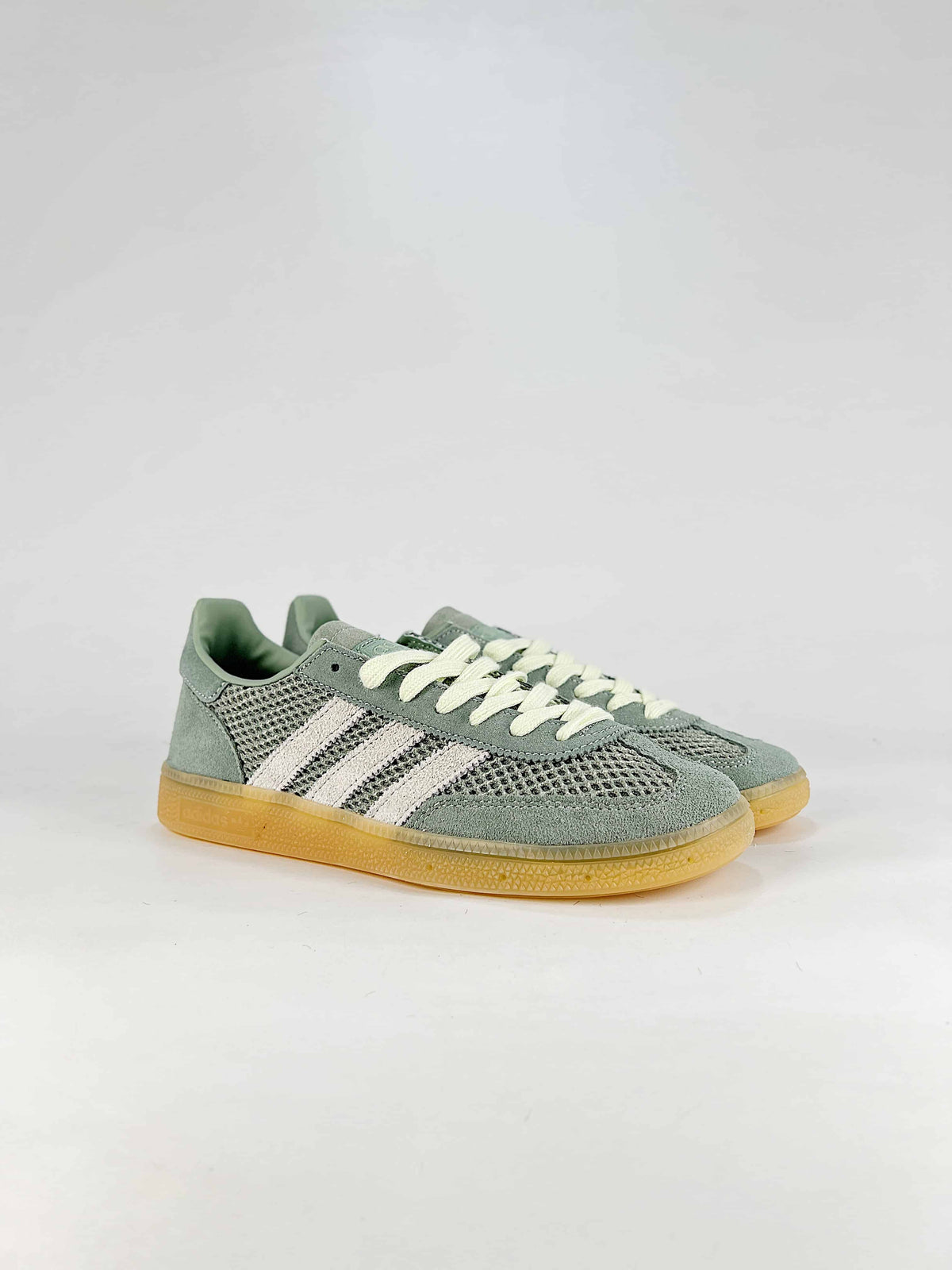 Adidas Handball Spezial Mesh Suede Sneakers "Sage Green"-Classic sneakers，Adidas Women's Shoe Sale / Men's Shoe Sale