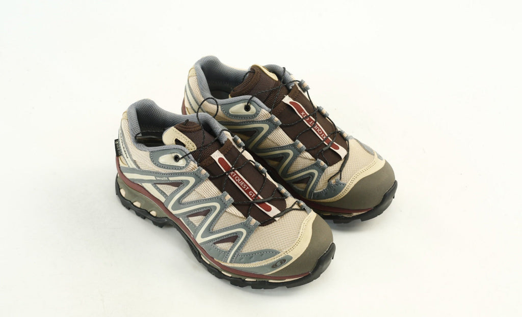 Salomon XT-Quest GORE-TEX Trail Running & Hiking Sneakers, “Gull/Plum Kitten/Black”