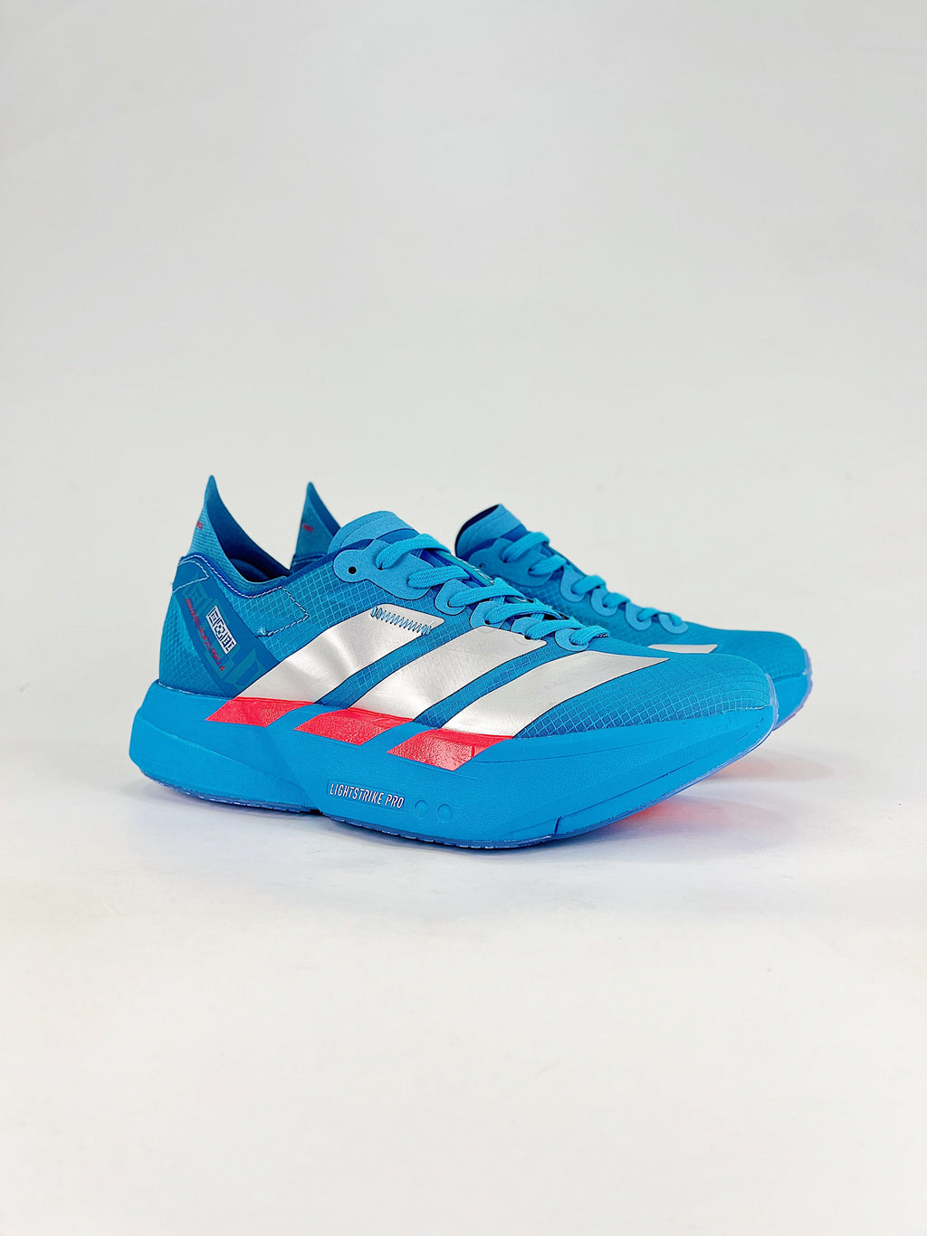 adidas Adizero Adios Pro 4 "Blue Silver Red"-Classic sneakers，Adidas Women's Shoe Sale / Men's Shoe Sale