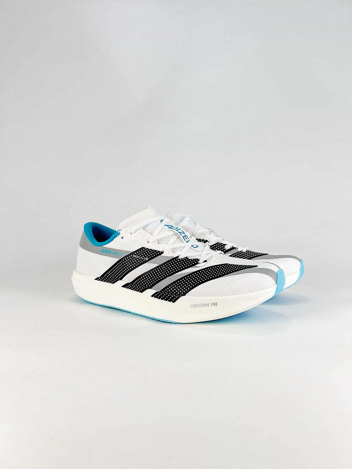 Adidas Adizero Adios 10 "White Cyan"-Classic sneakers，Adidas Women's Shoe Sale / Men's Shoe Sale