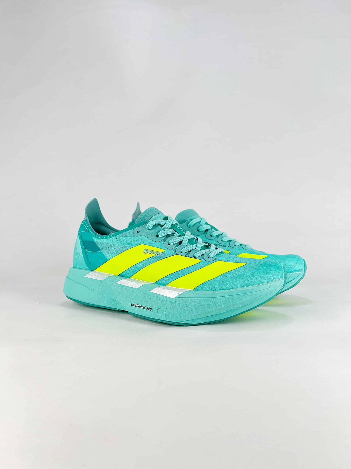 adidas Adizero Adios Pro 4 "Cyan Solar Yellow"-Classic sneakers，Adidas Women's Shoe Sale / Men's Shoe Sale