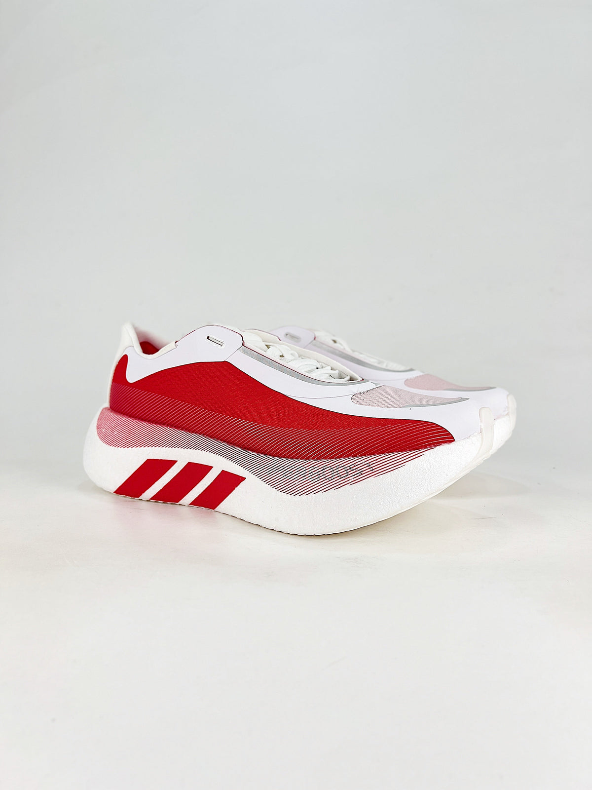adidas Hyperboost Edge "White Red" Unisex Running Shoes-Classic sneakers，Adidas Women's Shoe Sale / Men's Shoe Sale