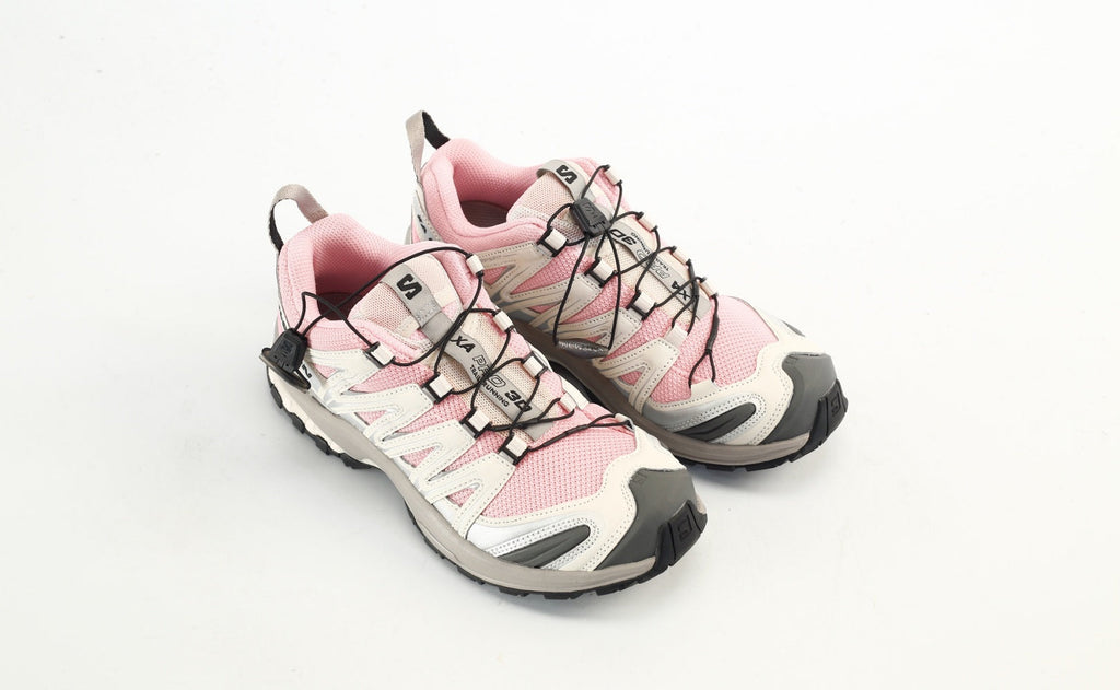 Salomon XA PRO 3D "Pink White Grey" Outdoor Trail Hiking Shoes- outdoor hiking shoes/Women's Shoe Sale / Men's Shoe Sale